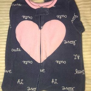 Carter’s 12 month Fleece PJ’s